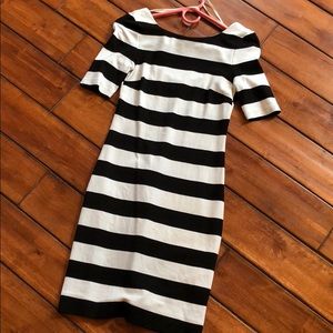 SALE!! Excellent condition black and white dress